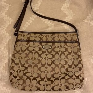 Very Clean Canvas Cross Shoulder Coach Bag